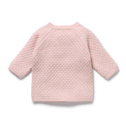 Marshmellow Organic Knitted bubble Kimono Cardigan