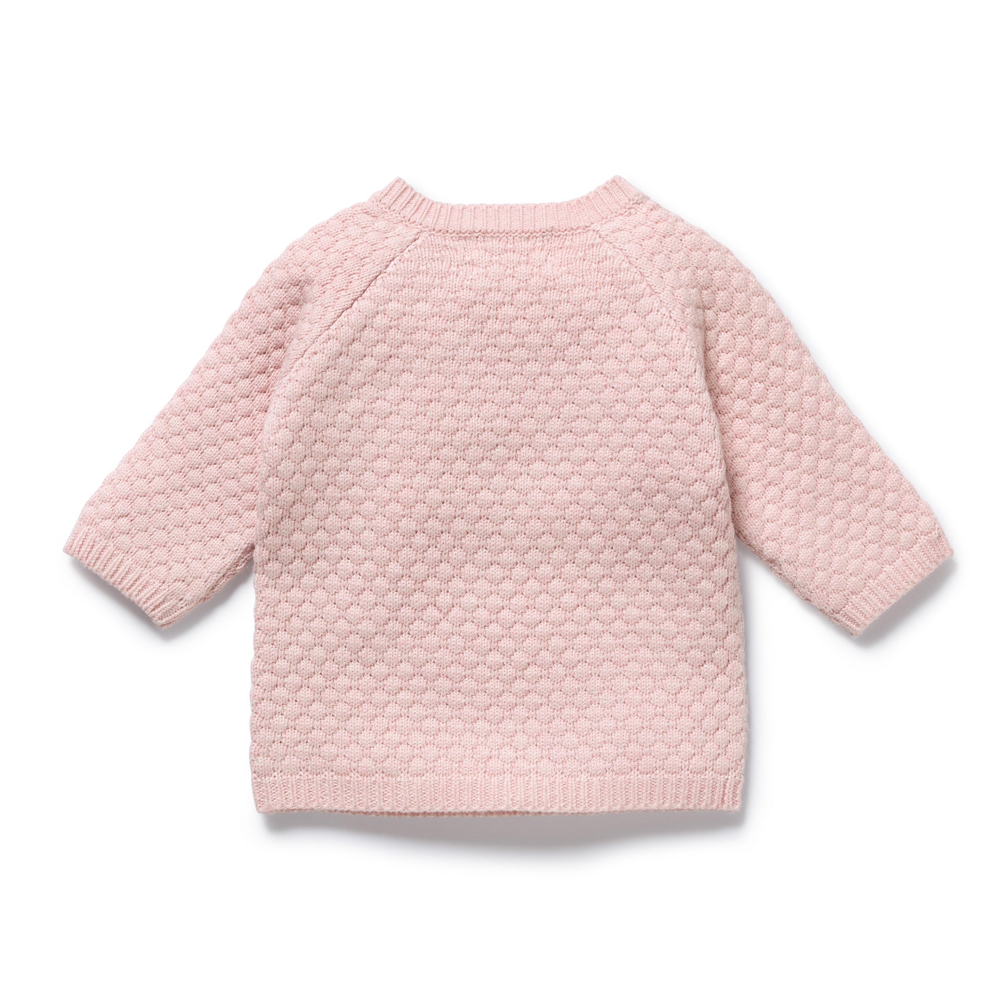 Marshmellow Organic Knitted bubble Kimono Cardigan