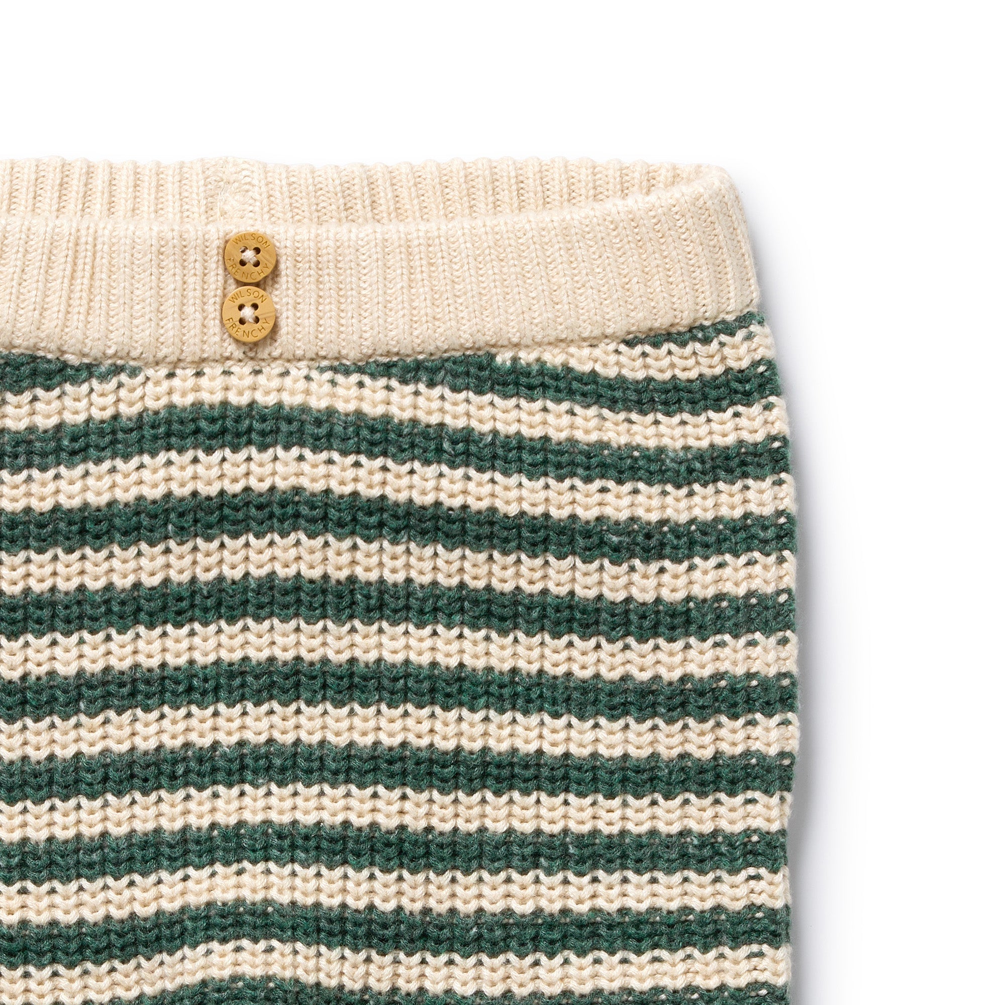 Clover Organic Knitted Stripe Legging