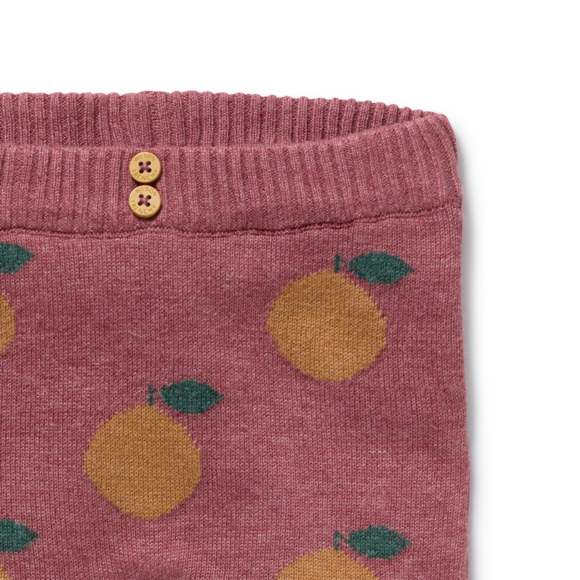 Clementine Organic Knitted Jacquard Legging