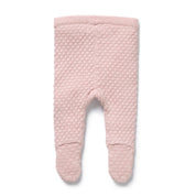 Marshmellow Organic Knitted Bauble Legging with Feet