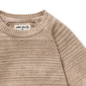 Sandstone Organic Knitted Bodysuit