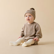 Sandstone Organic Knitted Bodysuit