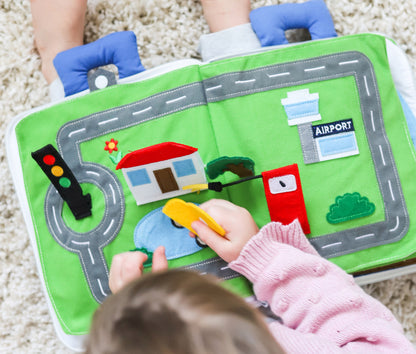 Away We Go - Fabric Activity Book