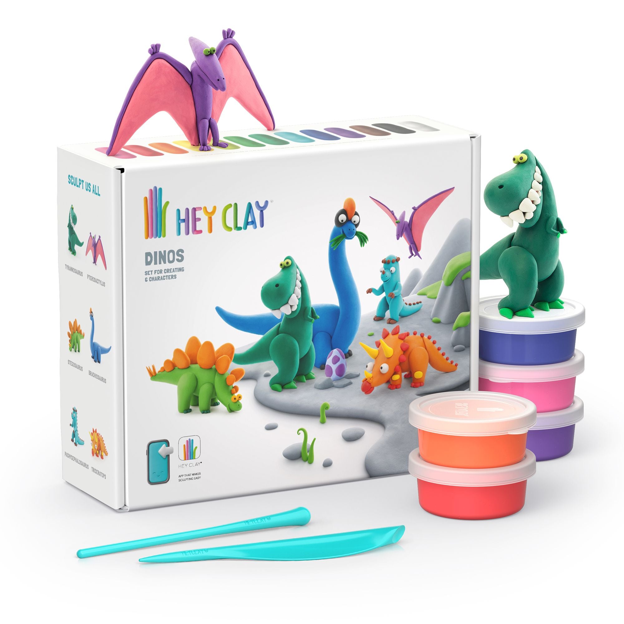 Hey Clay - Dino Set