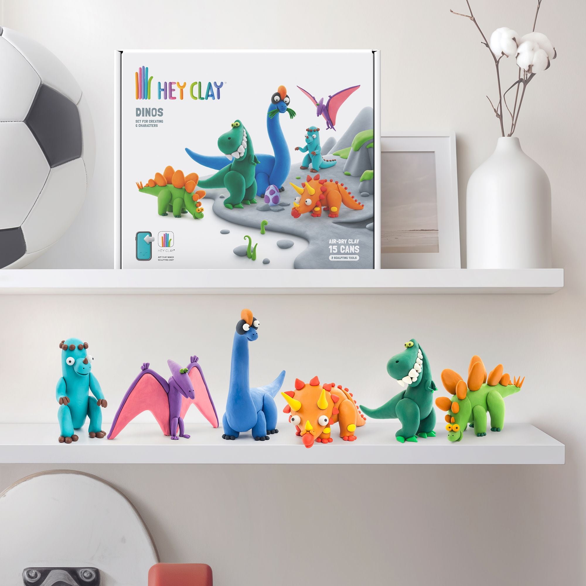 Hey Clay - Dino Set