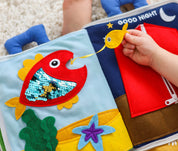 Away We Go - Fabric Activity Book